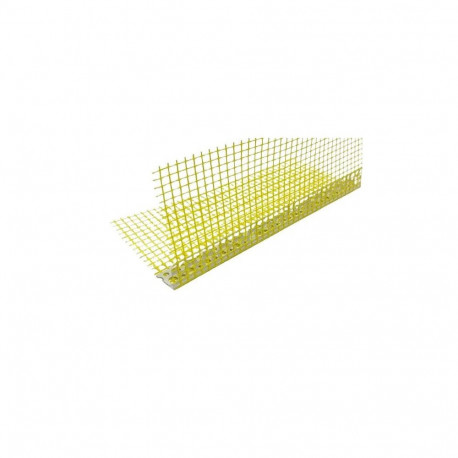 Pvc-nurgaprofiil võrguga 2.5M 8X12CM