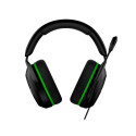 HYPERXCLOUDX mustad mänguri kõrvaklapid