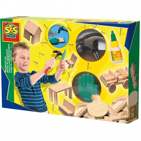 TOY CREATIVE KIT puidutöökomplekt 00943