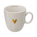 MUG 300ML GOLDEN HEART