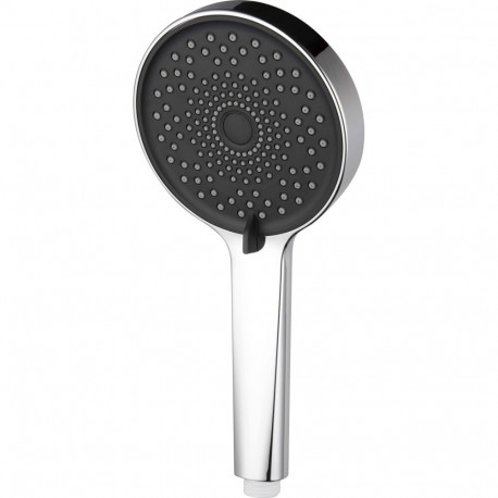 SHOWER HEAD DX6519YC CHROME/BLACK