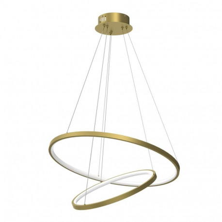 PENDANT LED LIGHT RONDAY 60CM 51W GOLD