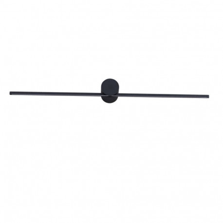 WALL LED LIGHT MODERN SLIM L IP44 BLACK