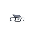 SOLAR LED WALL BRITI 5000K BLACK