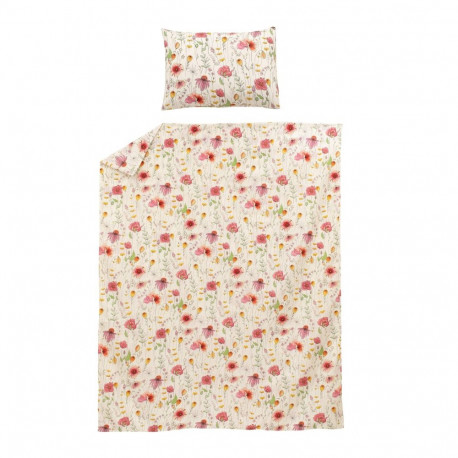 BED COV SET Summer Garden puuvill 140x200