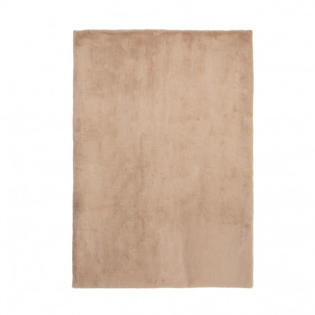 FAKE RABBIT FUR 80X150CM RECTANGLE BEIGE