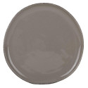 DINNER PLATE DARK BROWN 26.8CM
