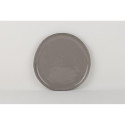 DINNER PLATE DARK BROWN 26.8CM