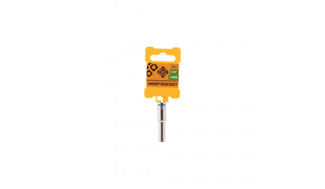 SOCKET 1/4 6MM LONG