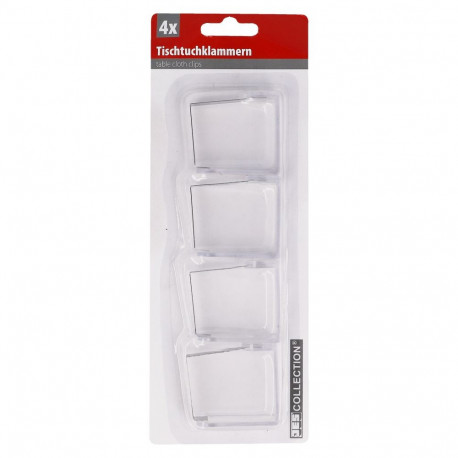 4 TABLECLOTH CLIPS