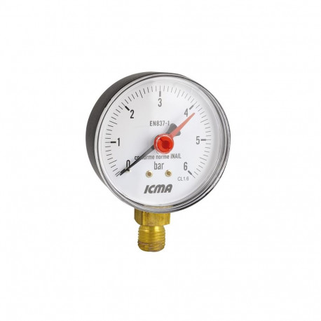 MANOMETER 63MM. 1/4. 16 BAR
