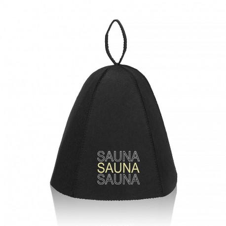 sauna müts must villane RSH-04-B