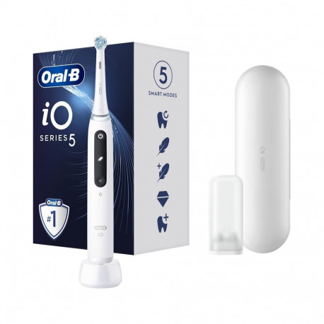 ELECTRIC TOOTHBRUSH IO 5 WHITE ORAL-B