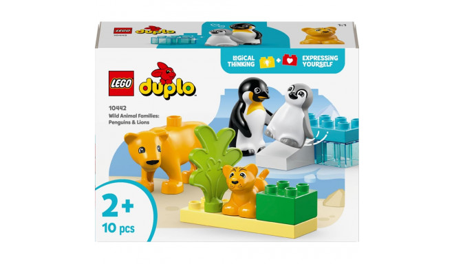 TOY CONSTRUCT PENGUINS AND LIONS 10442