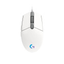 Logitech G102 Lightsync valge mänguhiir