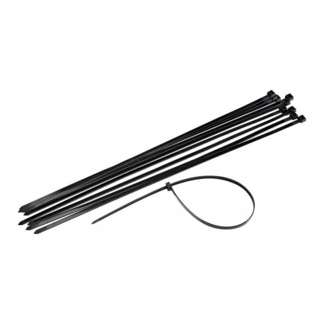 CABLE TIES 4.5X250MM 100PCS BLACK