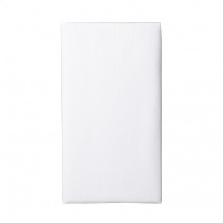 FLAT SHEET COTTON 140X220CM WHITE