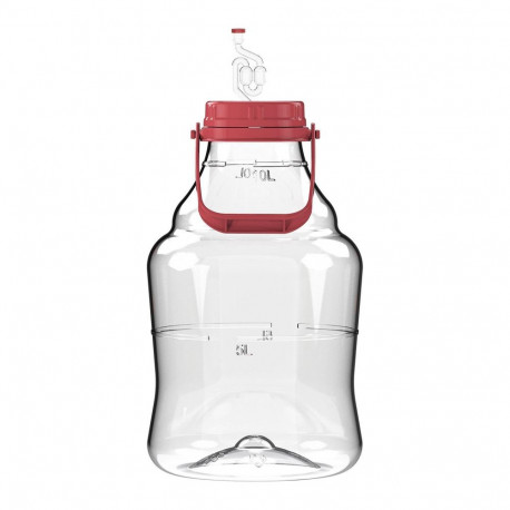 UNBREAKABLE DEMIJOHN 10L HANDLE/AIRLOKS