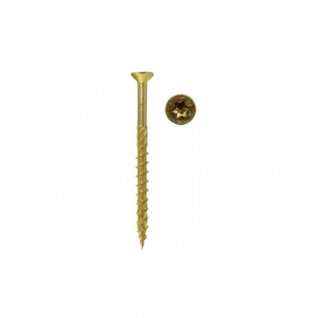 WOOD SCREW TXKMWHT-60300 ZN 100PCS