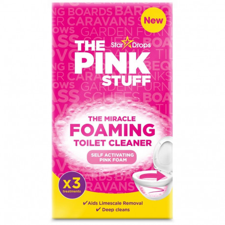 CLEANER WC FOAMING THE PINK STUFF 3X100G