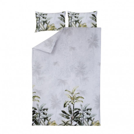 voodipesukomplekt Banana Tree satiin 200x220CM
