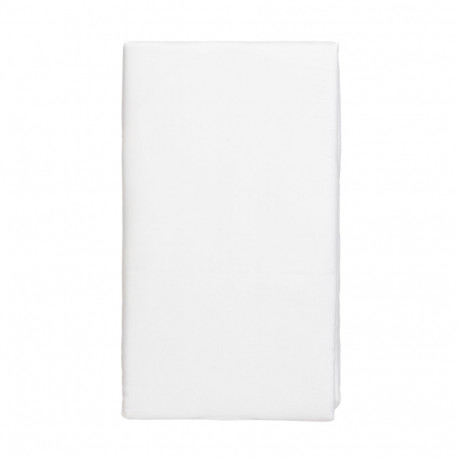 FITTED SHEET SATEEN 180X200+25 WHITE