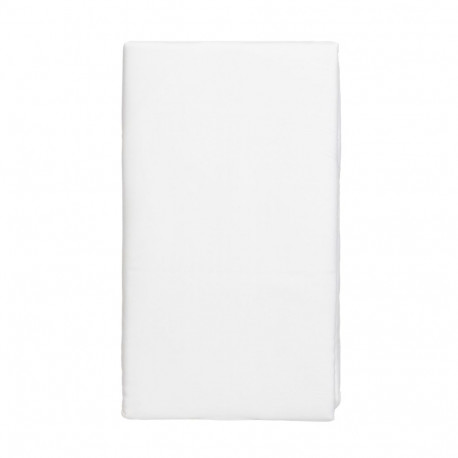FITTED SHEET SATEEN 160X200+25 WHITE