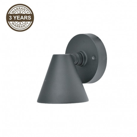 WALL LIGHT ROBBY GU10 IP44 YZ19193 BLACK