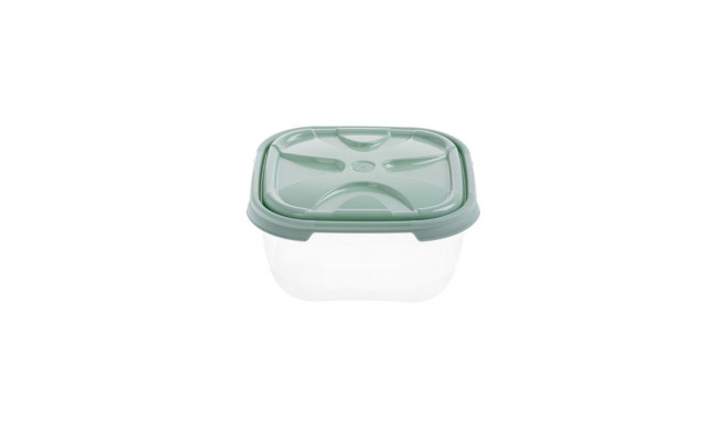 FOOD CONTAINER SQUARE NORDIC GREEN. 1.1L