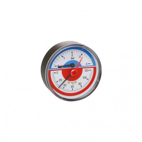 thermomanomeeter 1/2 6 bar 0-120C