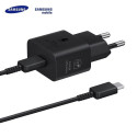 laadija USB-C 25W kaabliga must