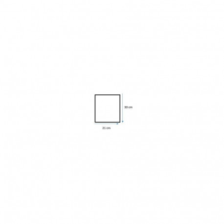 MIRRORS SET SQUARE 21X30X3 CM 9PCS