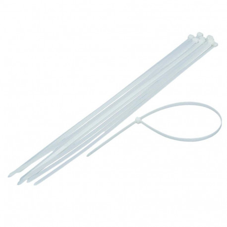 CABLE TIES 2.5X100MM 100PCS WHITE