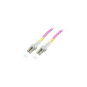 "EFB Duplex Patchkabel LC-LC 50/125 OM4 LSZH 2mm 25m violett"
