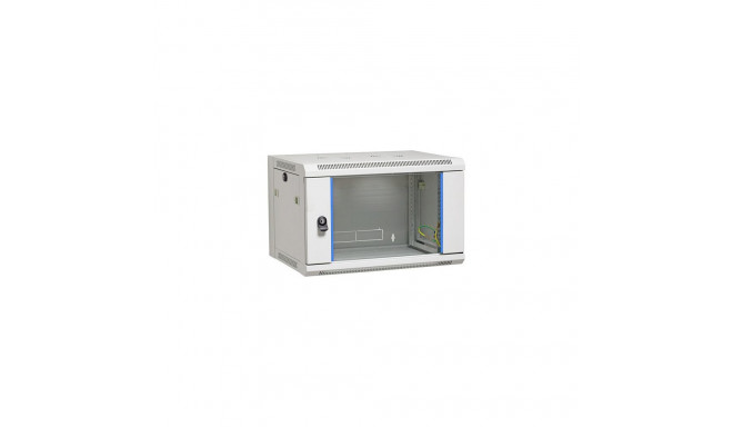 19" seinakorpus 12HE flat pack sügavus 600mm, hall