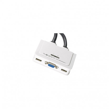 "Data Switch KVM 2-Port VGA, USB, Audio"