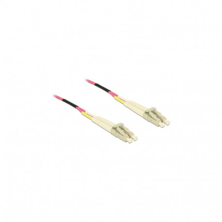 "Delock LWL Kabel LC Duplex zu LC Duplex Multimode OM4 50 m"