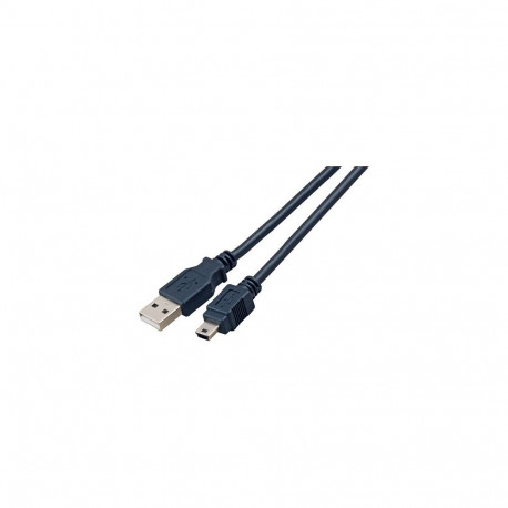 "EFB USB2.0 Anschlusskabel A-Mini B 5polig St.-St. 5m schwarz Classic"