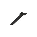 "EFB Klettkabelbinder 10St/Pack,L:160mm B:12mm, schwarz"