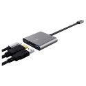 "Trust Dalyx 3-in-1 Multiport USB-C Adapter - Dockingstation"