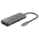 "Trust Dalyx - Dockingstation - für Laptop - USB-C"