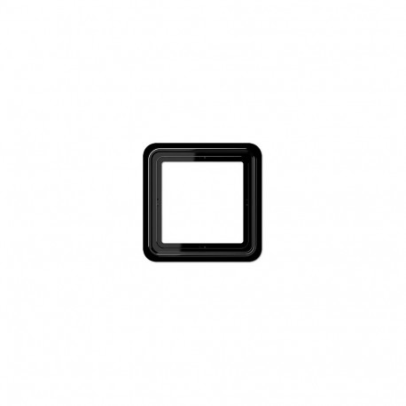 "Jung CD 581 SW Abdeckrahmen 1f"