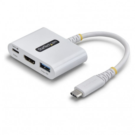 "D StarTech USB-C zu HDMI Multiport Adapter mit 140W PD Ladeleistung 4K 60Hz HDMI USB 5Gbps Hub Mini