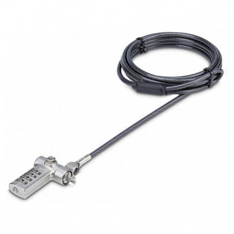 "StarTech 25-Pack Laptop Lock, Compatible w/Noble Wedge/Nano/K-Slot - Sicherheitskabelschloss - Schw