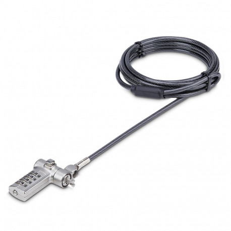 "StarTech Serialized Laptop Lock, Works w/Noble Wedge/Nano/K-Slot"