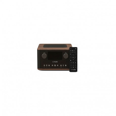 "Pure Classic C-D4 Digitalradio Coffee Brown/Walnut EU/UK"