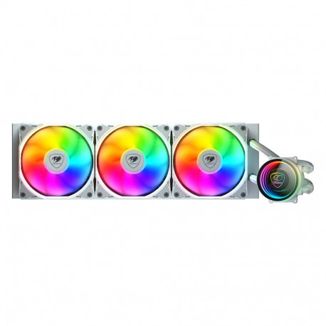 K COUGAR CPU vedeljahutus Poseidon Elite 360 ARGB, must
