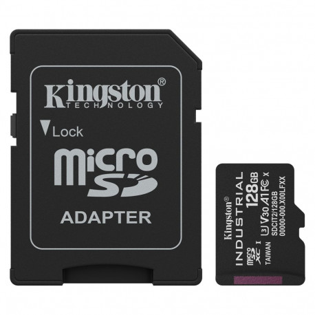 Kingston microSD-kaart 128GB SDHC Class10 koos adapteriga