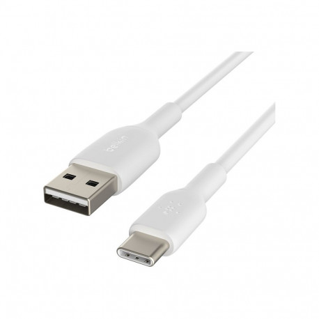 "Belkin USB-C/USB-A Kabel PVC, 15cm, weiß"