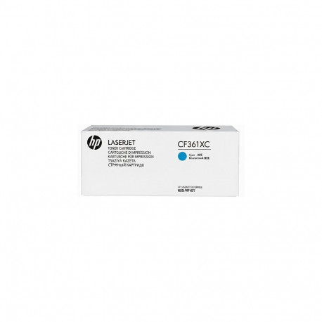 "HP # 508X CF361XC cyan Contract-Toner - Hohe Kapazität"
